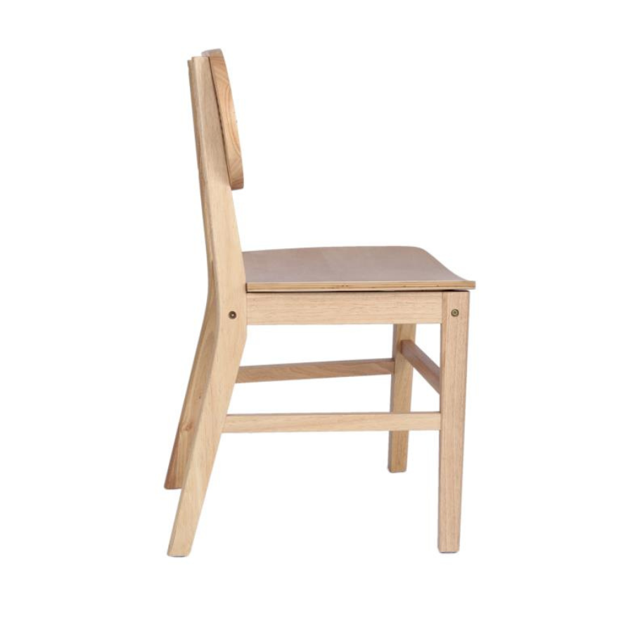Natural Artisan Rattan Wood Verve Restaurant Dining Side Chair