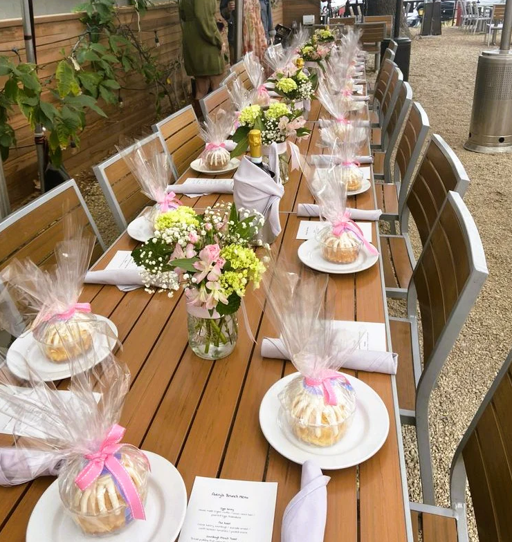 Lanai Outdoor Plasteek Restaurant Patio Tables 6 Color Options