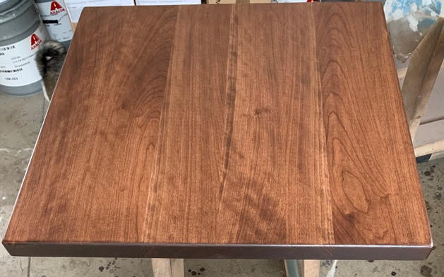 Sold American Cherry Restaurant Table Tops Custom Sizes