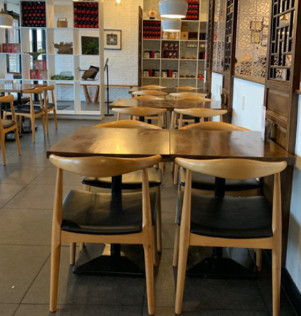 Provence Metal Wood Grain Frame Natural Oak Upholstered Chair