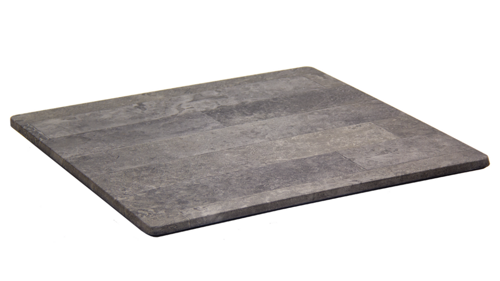 Gray Stone Resin Table Tops In-Outdoor Anti Stain Scratch
