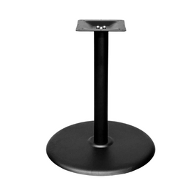 SteelCore Black Round Restaurant Table Base