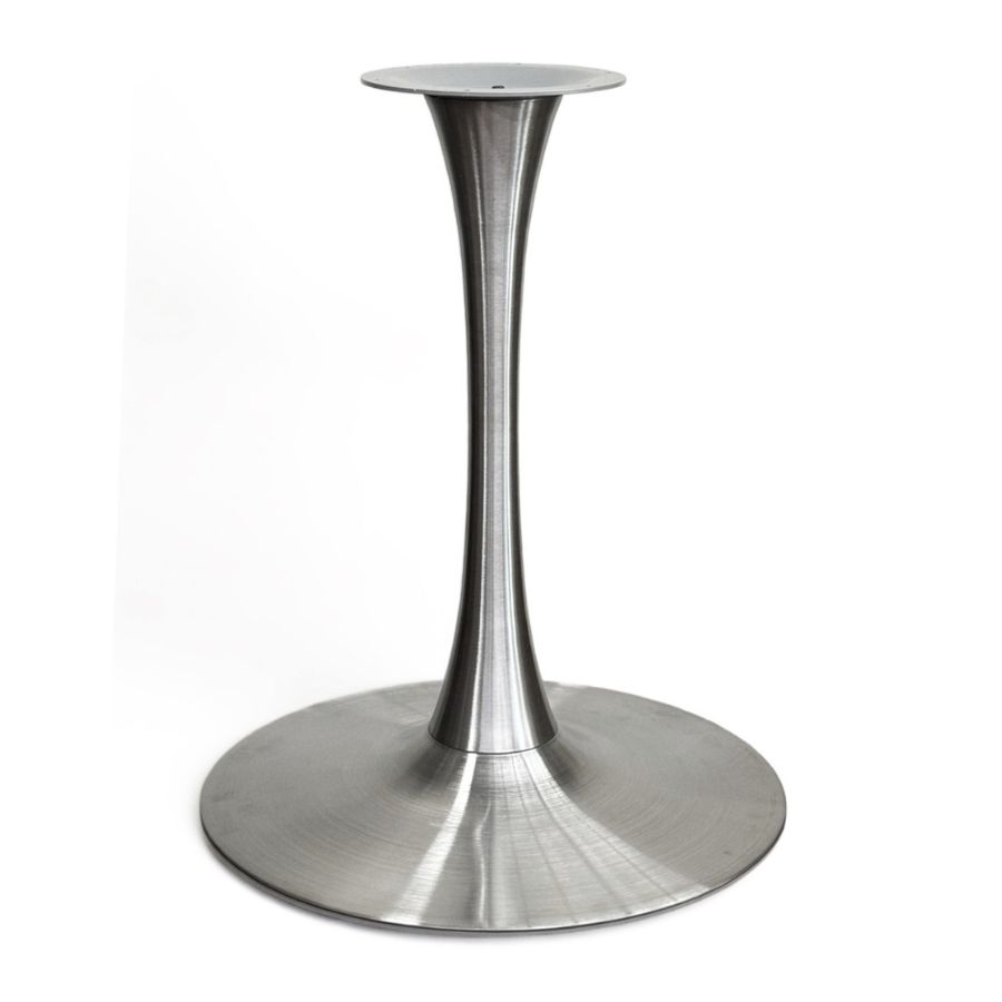 Trumpet Flare Stainless Steel Restaurant Table Base