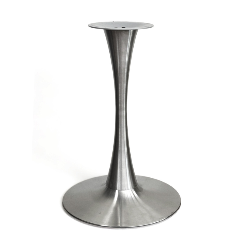 Trumpet Flare Stainless Steel Restaurant Table Base