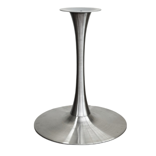 Trumpet Flare Stainless Steel Restaurant Table Base