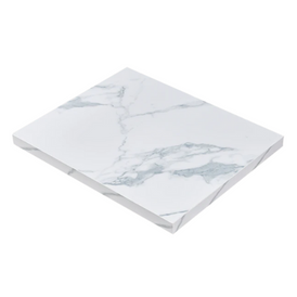 White Sienna Stone Melamine Restaurant Table Tops