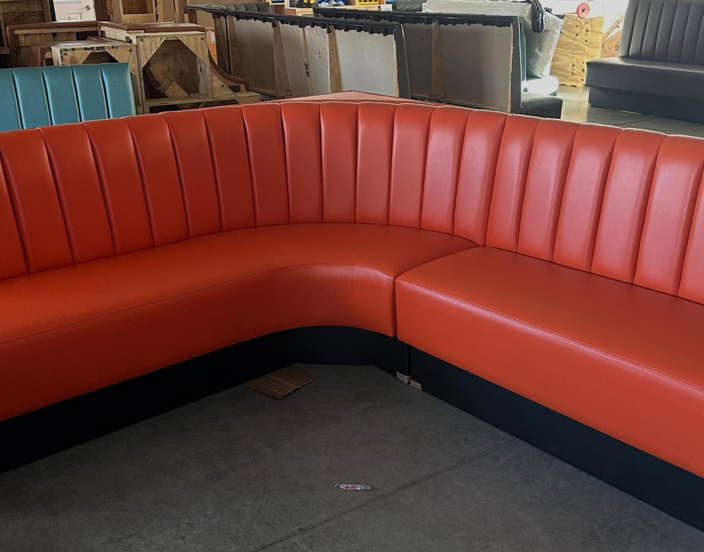 Fully Custom Restaurant Banquette Booth Seating and Manufacturing