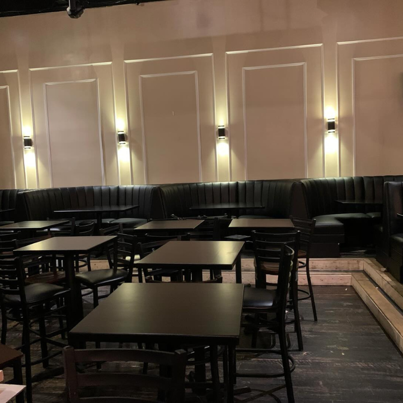 Fully Custom Restaurant Banquette Booth Seating and Manufacturing