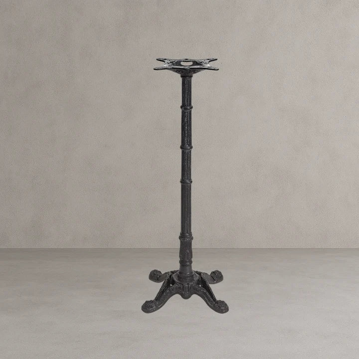 Bar Height Black Victorian Jennie Table Base 24