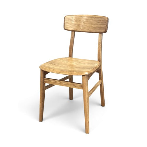Curved Back Ashwood Restaurant Chair