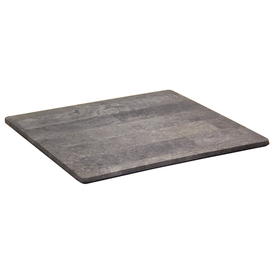 Gray Cement Stone Resin Table Tops In-Outdoor Anti Stain Scratch
