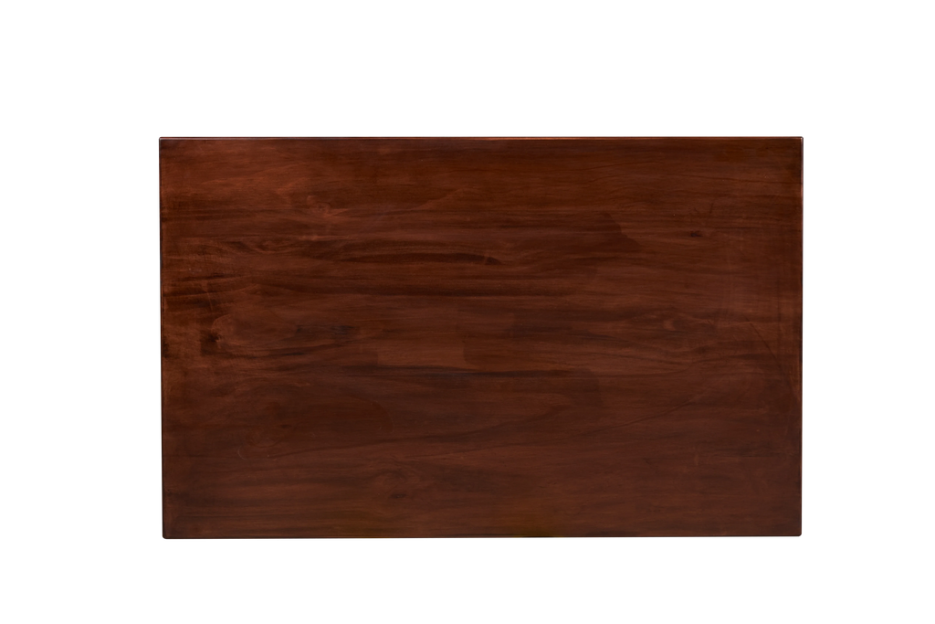 Solid Pine Restaurant Table Top, Walnut Finish, 1-3/4 Inch Thick