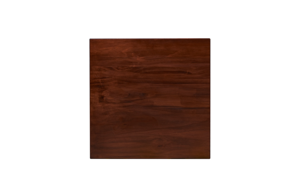 Solid Pine Restaurant Table Top, Walnut Finish, 1-3/4 Inch Thick