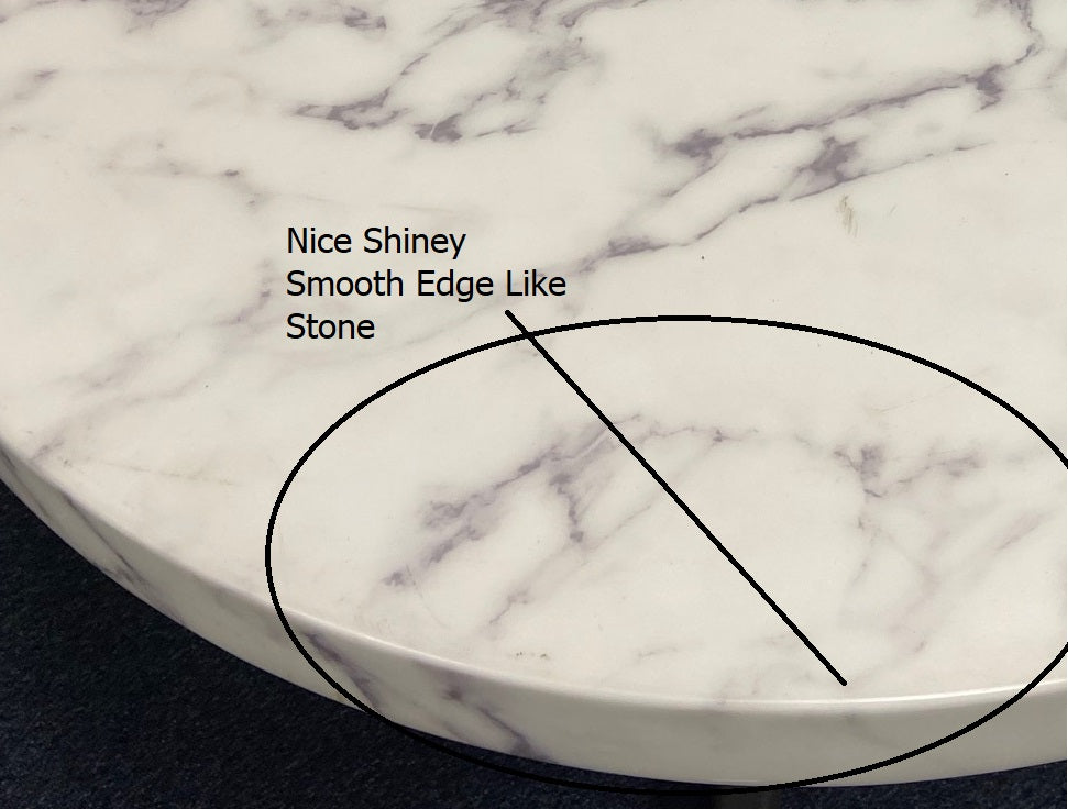 Napa Valley Marbled White Granite Restaurant Table Tops