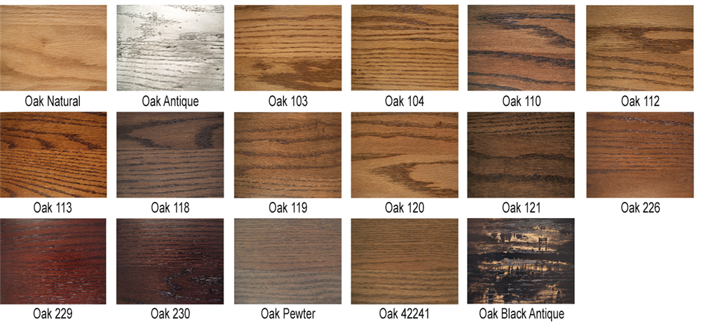 Classic Regular Oak Table Tops Plank Style Custom Size