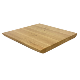 Live Edge Natural Finish Plank Oak Table Top 2inch