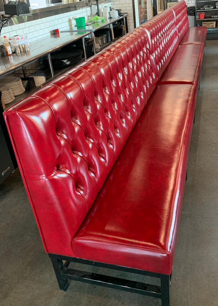 Fully Custom Restaurant Banquette Booth Seating and Manufacturing