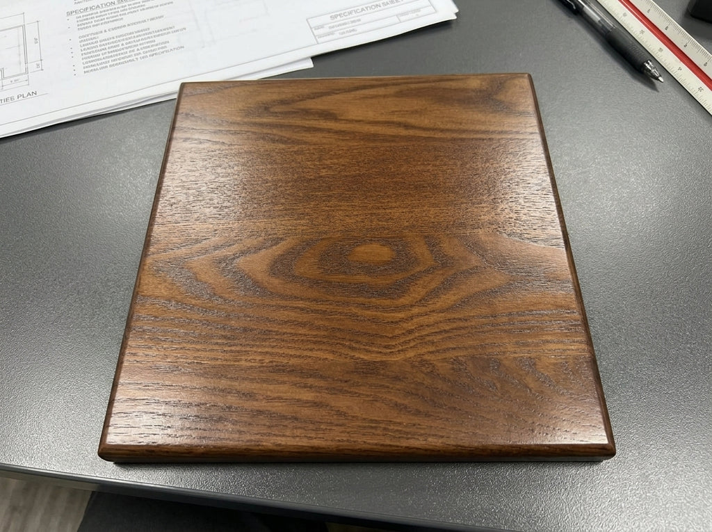 Extra Thick 2inch Solid Ash Walnut Finish Restaurant Table Tops