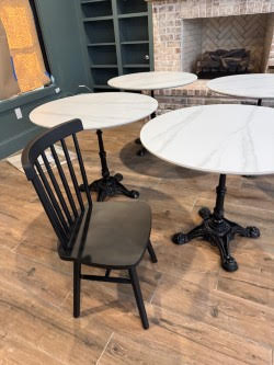Black Victorian Jennie Table Base 24