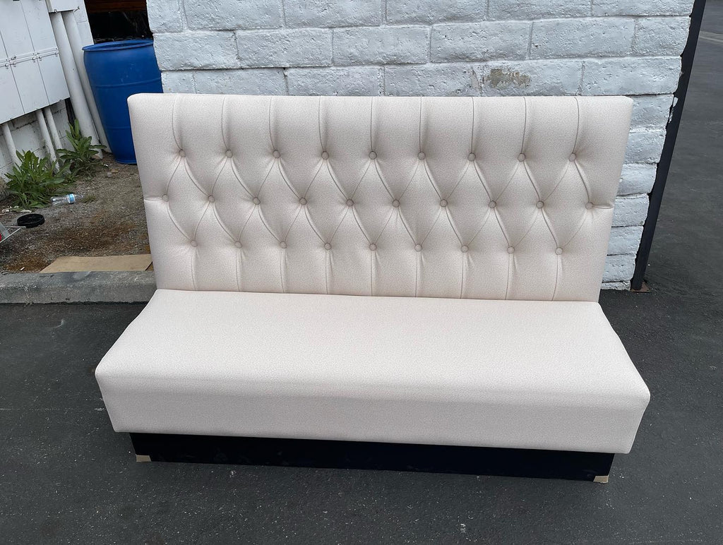 Fully Custom Restaurant Banquette Booth Seating and Manufacturing