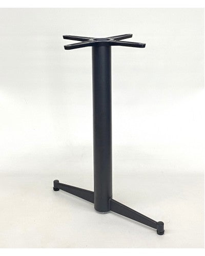 Galvanized Black Outdoor Criss Cross Classic Table Base