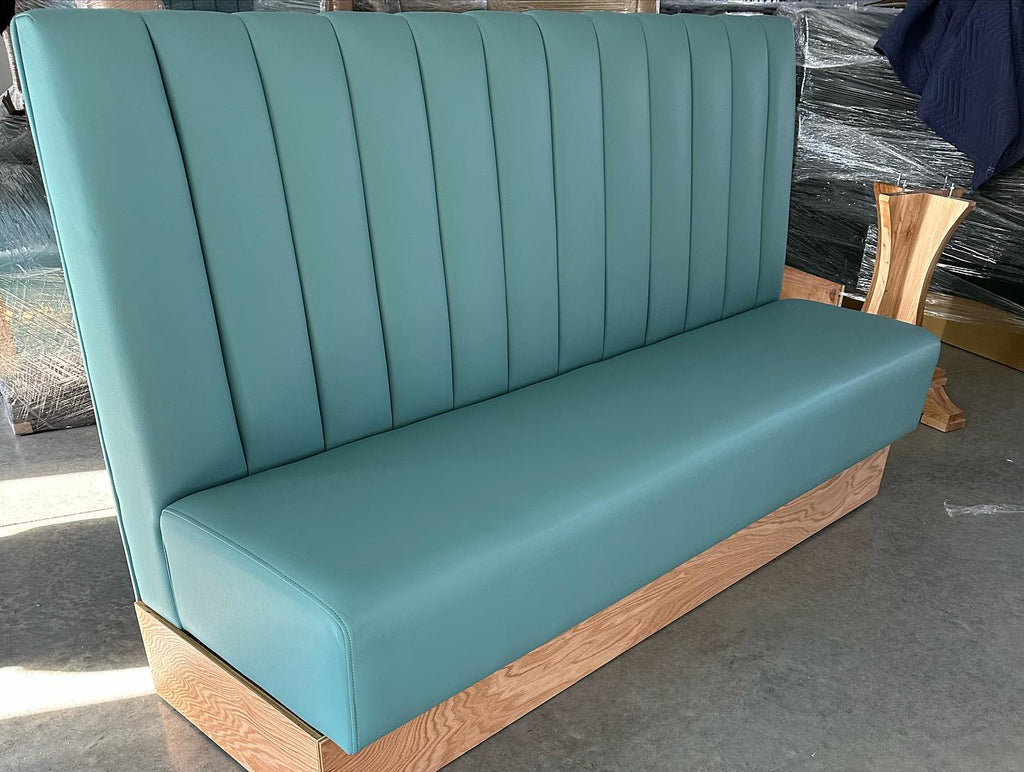 Fully Custom Restaurant Banquette Booth Seating and Manufacturing