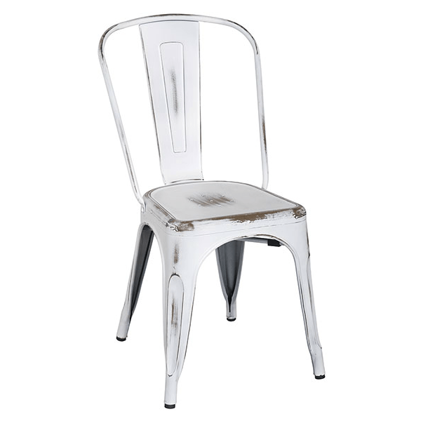 Antique Dream White Tolix Chair