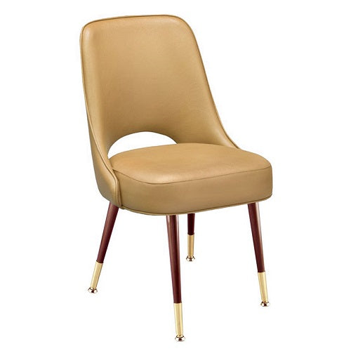 Baccio Dining Chair Fully Customized Upholstered Frame