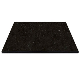Black Diamond Granite Table Top Bullnose Edge In-Outdoor