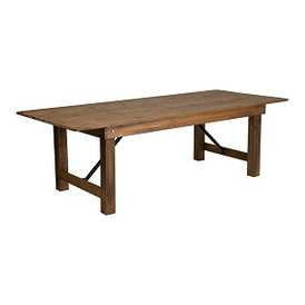 Commercial Grade Barn House Gathering Table