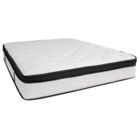 Comfort Express InstaBed In A Box 12 Inch CertiPUR-US Certified Memory Foam Pocket Spring Mattress