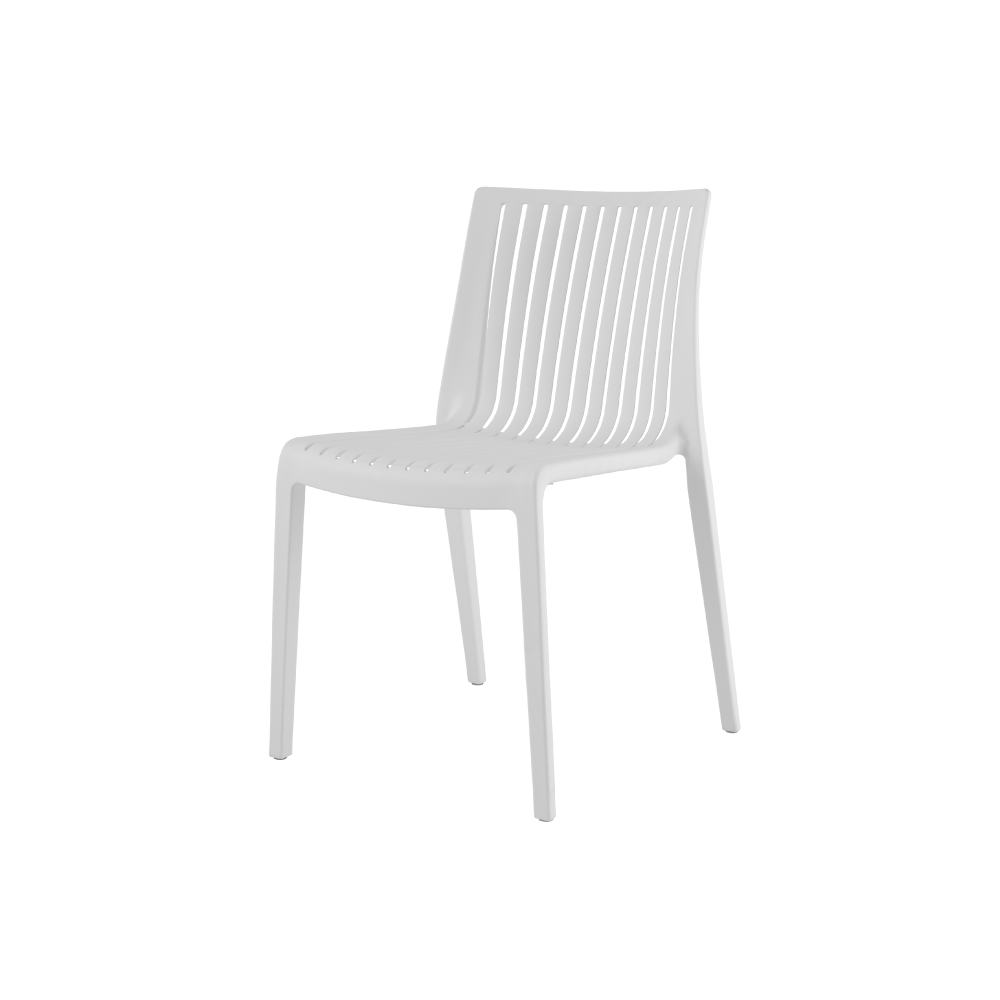 Eclipse Polypropylene Restaurant Patio Dining Side Chair