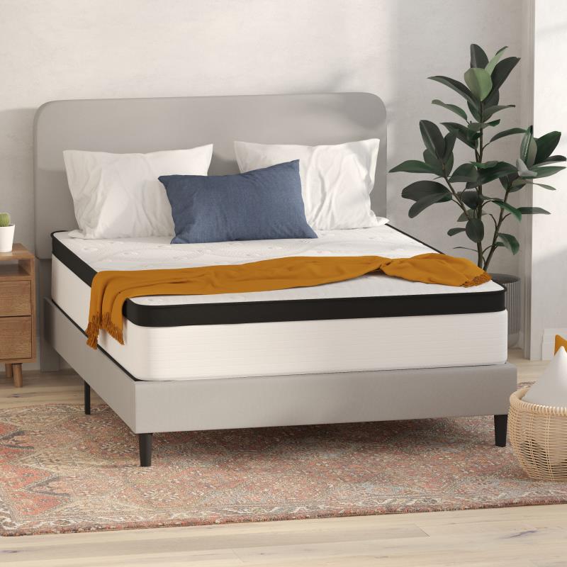Extra Firm Comfort Express Classic InstaBed In A Box US Certified Hybrid Pocket Spring Mattress