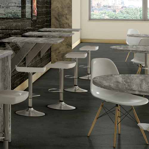 Hand Troweled Concrete Laminate Restaurant Table Top Custom Sizes
