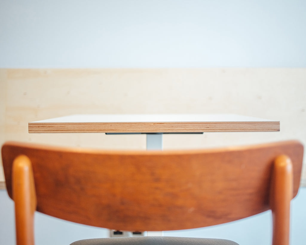 Custom Plywood Edge Detail Overlay Laminate Restaurant Table Tops