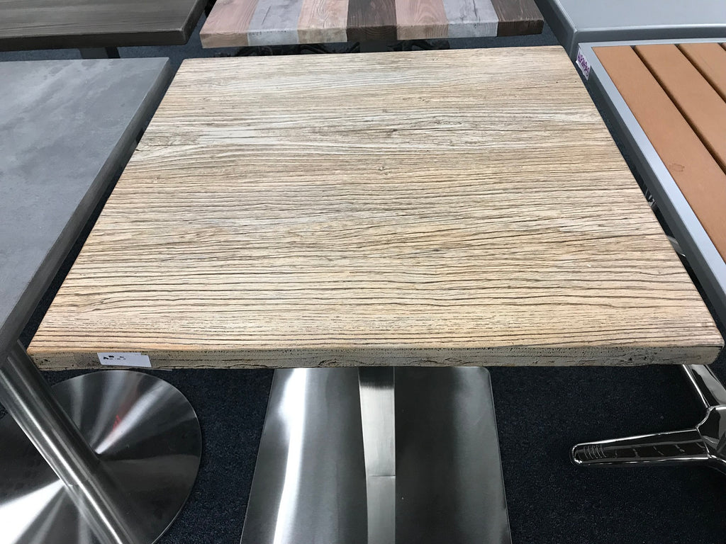 Reclaimed River Wood Resin Restaurant Table Tops In-Outdoor