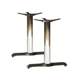 Sierra Chrome and Black END T Table Base 5.22