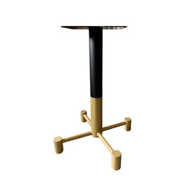 Upscale Two-Tone Hammer Leg Restaurant Table Base