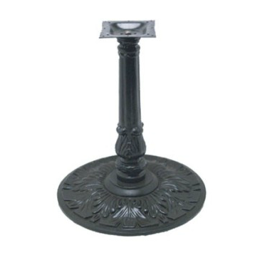 Black Victorian Ruby Table Base 24