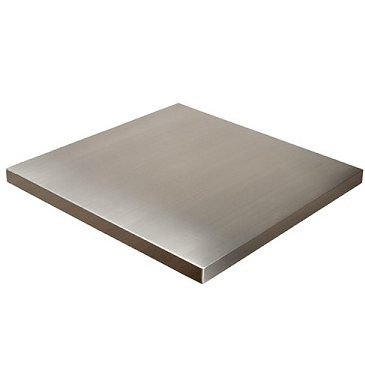 Industrial Wrapped Stainless Steel MDF Indoor Table Tops