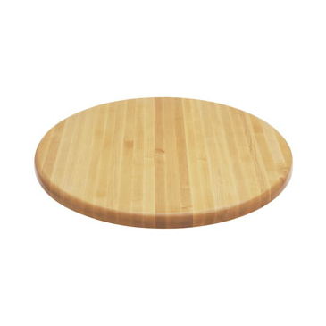 Natural Beech Wood Butcher Block Round Table Top