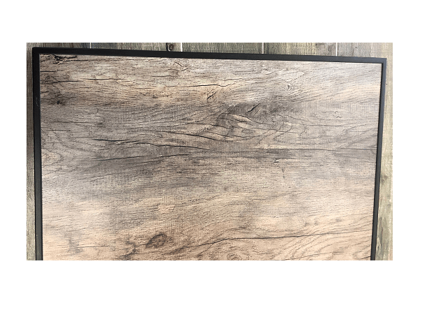 Old Style Weathered Faux Wood Table Top In-Outdoor
