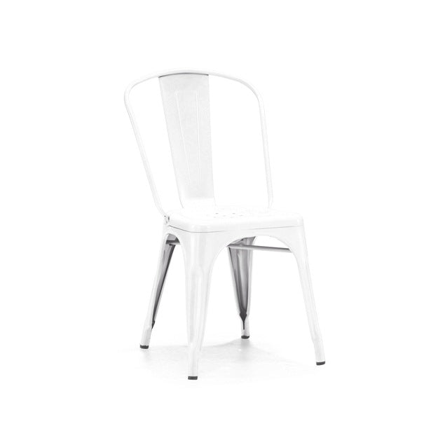 Classic Solid White Tolix Chair